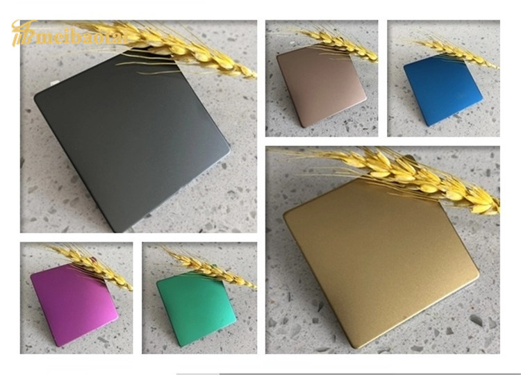 SUS304 Mirror Finish Stainless Steel Plate , 2000mm Ss Coloured Sheet