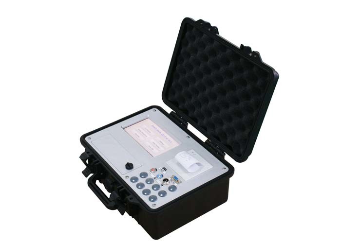 Alloy Steel 30T Wheel Weighing Scale , LCD Mobile Vehicle Weighing Scales