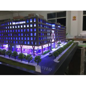 Colourful Light Architecture House Model American Residential Style