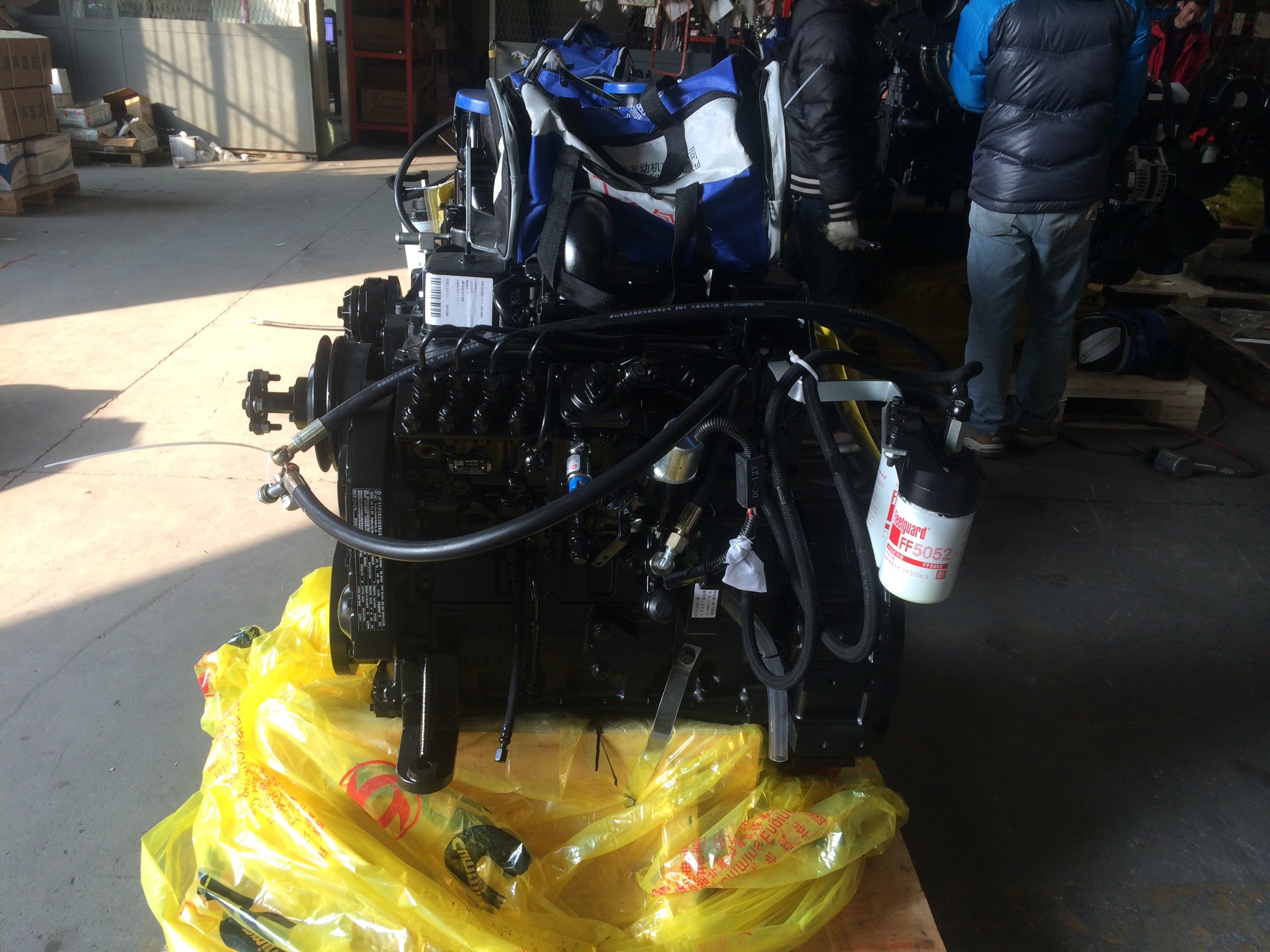 Dongfeng Cummins Diesel Engine 4btaa3.9-C110 for Construction Industry Engneering Project