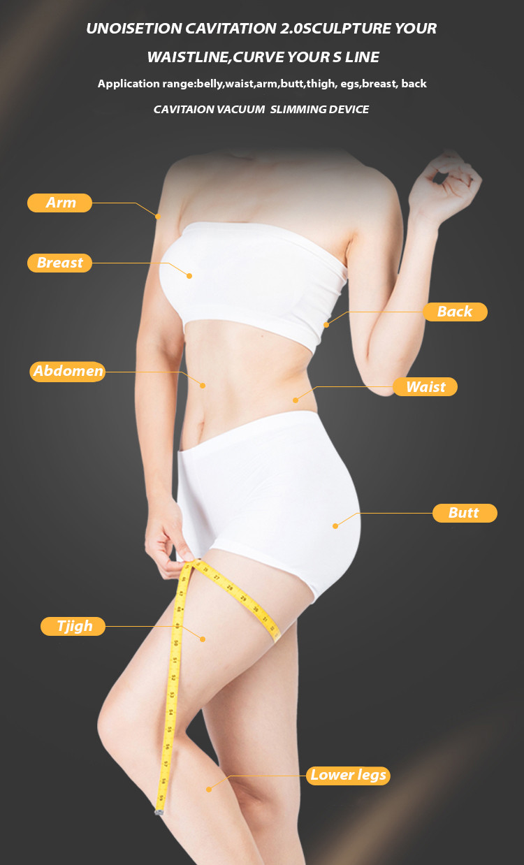 7 In 1 Vacuum Cavitation Machine Body Slimming RF Laser Beauty Instrument