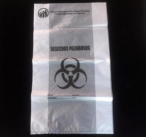Large Size Good Quality Biohazard PE Disposable Waste Bag Thick Plastic Asbestos