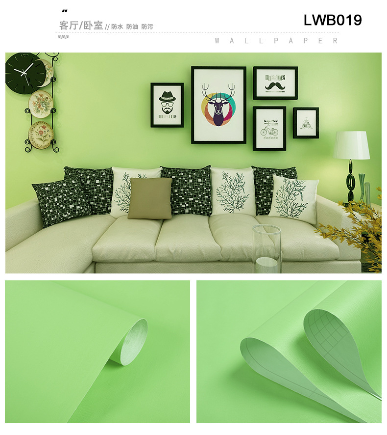 Add a Touch of Elegance with Our PVC Self Adhesive Non-woven Wallpaper Embossed Surface