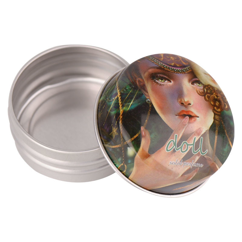 Customized 10mL 20mL 30ml Aluminum Jar CMYK PMS Offset Printing Cosmetic Can