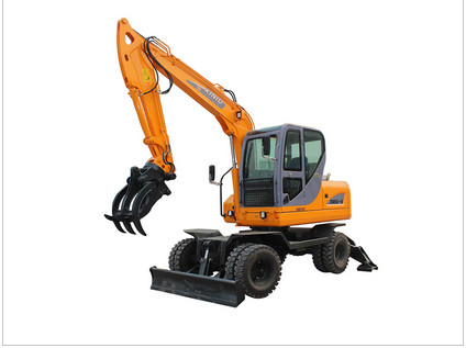 Colorful Wheel Loader Excavator Long Service Life Fast Response Speed