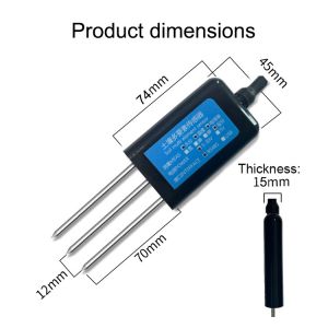 Highly Accurate Super Soil Humidity Detector Measuring Range 0-100% Probe Length