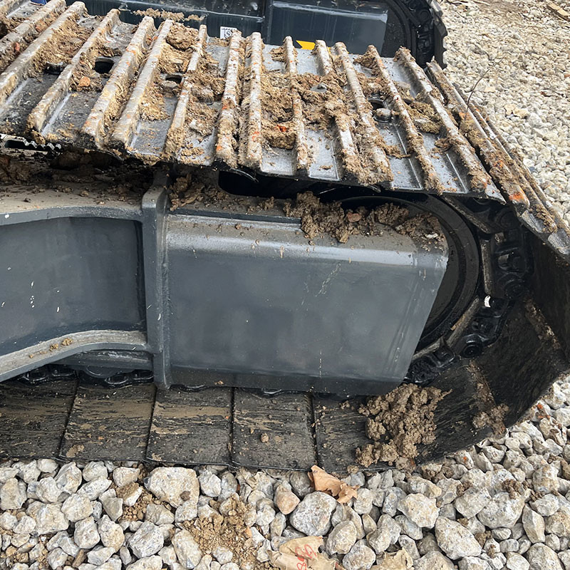 Hyundai 215 Used Crawler Excavator 0.9m3 Bucket Capacity 110KW Rated Power