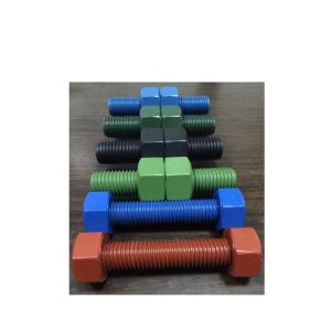 PTFE Xylan 1424 Coated Threaded Stud Bolt A193 Grade B16