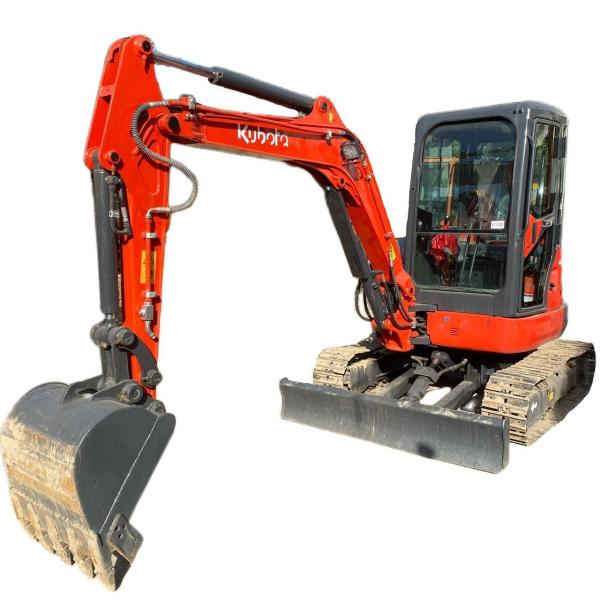 Japan quality used excavator Kubota 161 small 6.1 ton mini second hand crawler