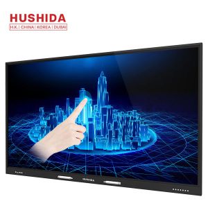 75" HUSHIDA high quality low prize 4K screen PCAP multitouch Interactive
