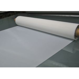 132 Inch White 140T Polyester Screen Printing Mesh 31micron