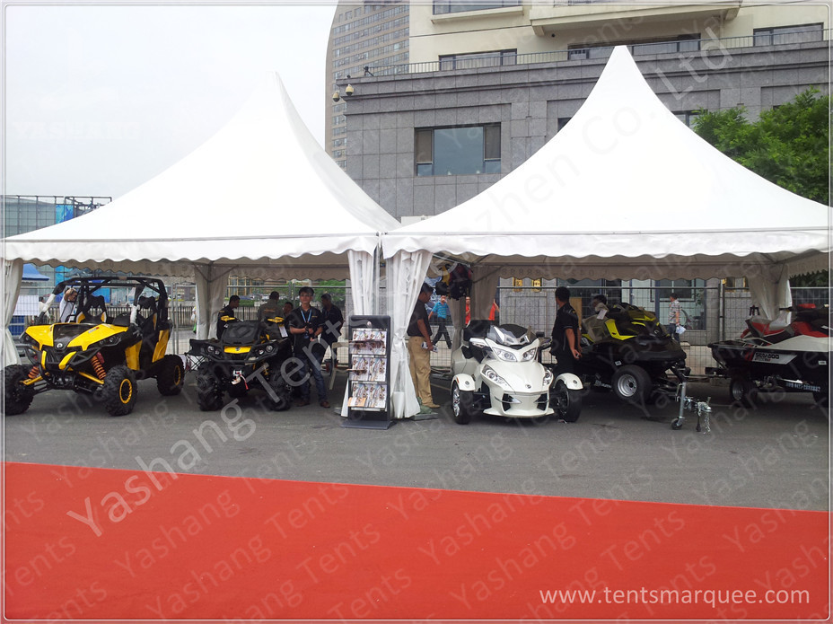 Show Event High Peak Tents Pagoda Marquee Hire , Outdoor Gazebo Tent Eco Friendly