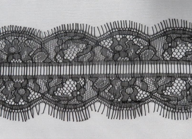 Decorative Eyelash Lace Trim for girl's tops