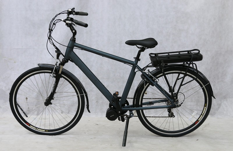 250W 8Fun Mid Drive Electric Bike 28 Inch With 36V 10AH Lithium Battery