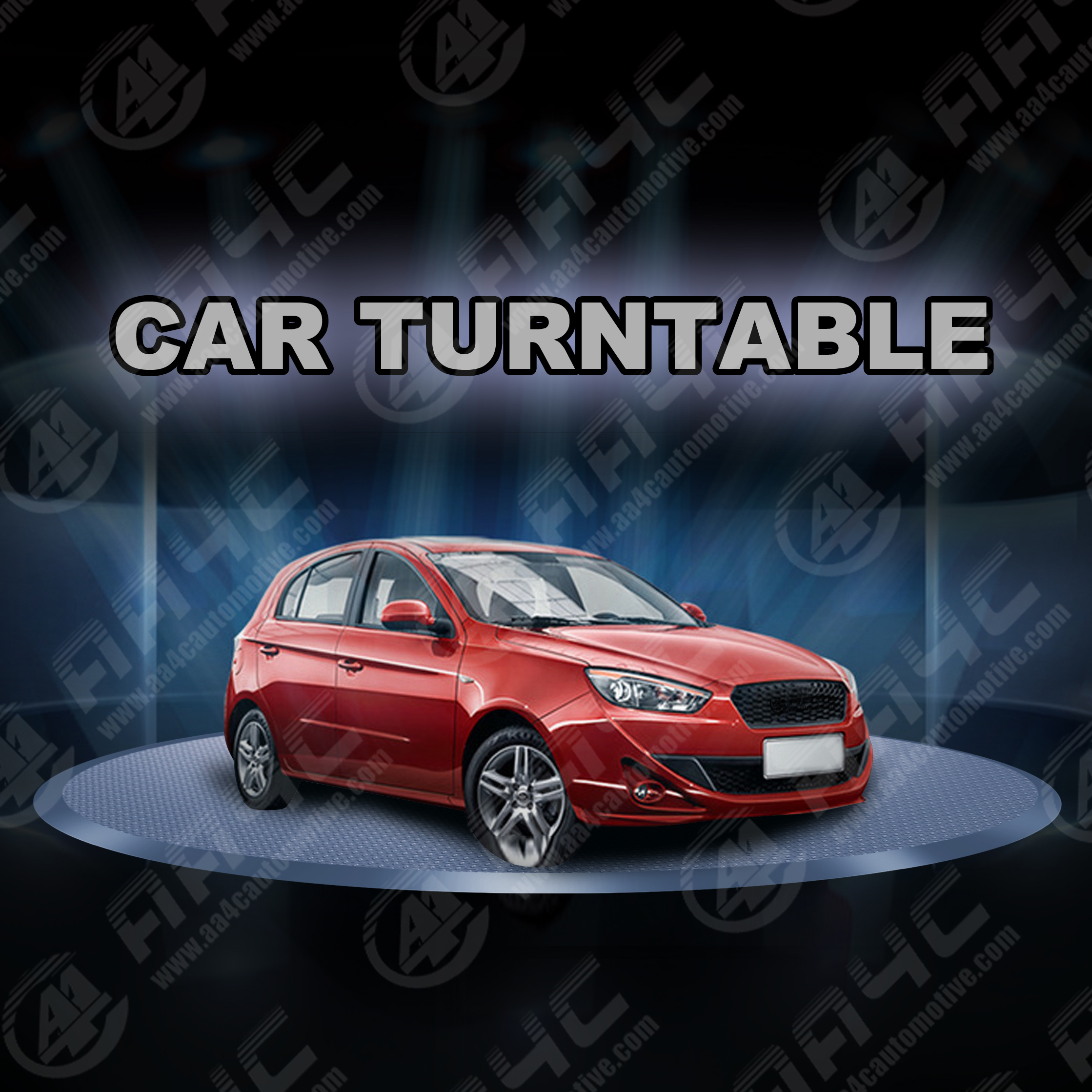 3-7M 360 Rotating Vehicle Turntable Car Display Platform Electric Car Turntable