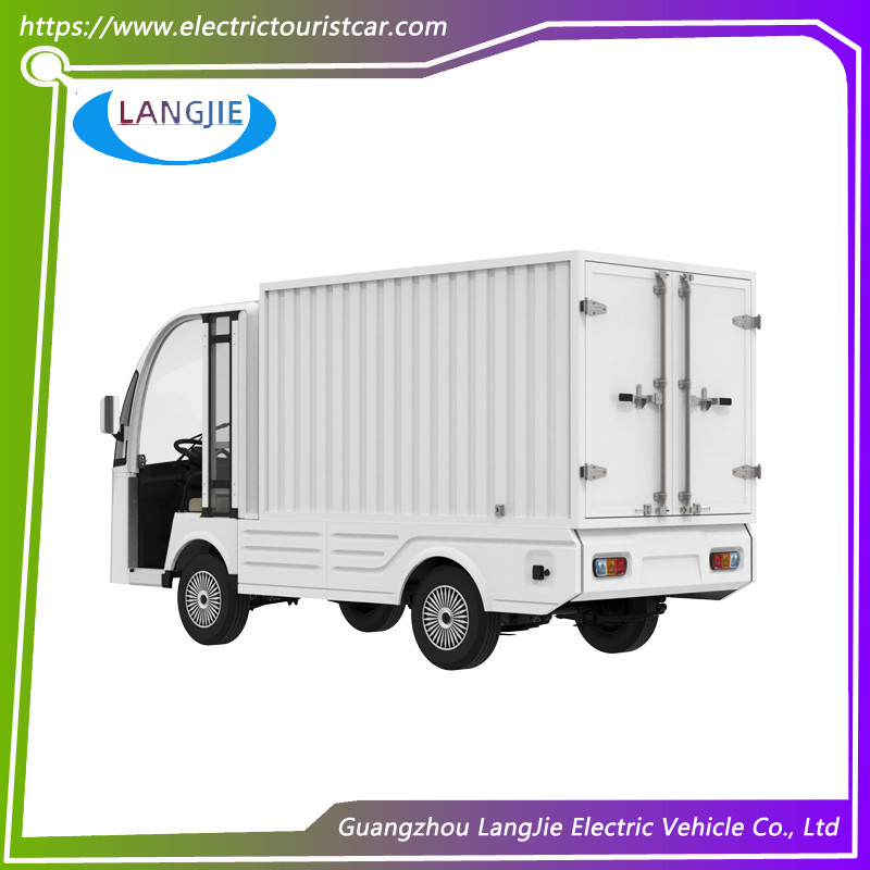 Factory Use 2 Seater Electric Car , White Electric Tour Bus 48v/4kw F092