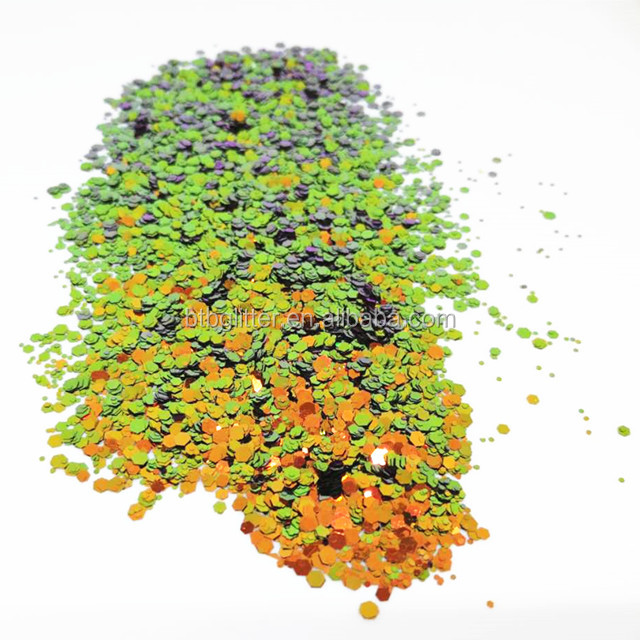 1kg Mixed Chunky Color Shifting Glitter Chameleon Polyester Craft Glitter Powder in Vibrant Colors for Crafts and DIY