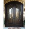 Buy cheap Arched Top Wrought Iron Double Door from wholesalers