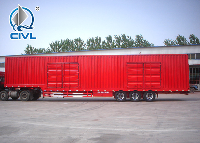 Enclosed Truck Trailer For Sale / Box / Van Semi Trailer/ Container Van Semi trailer 32ft-60ft