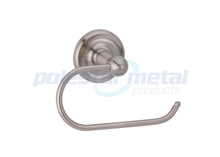 5-1/4" Width Polished Chrome Zamak brushed nickel bathroom hardware Paper Holder