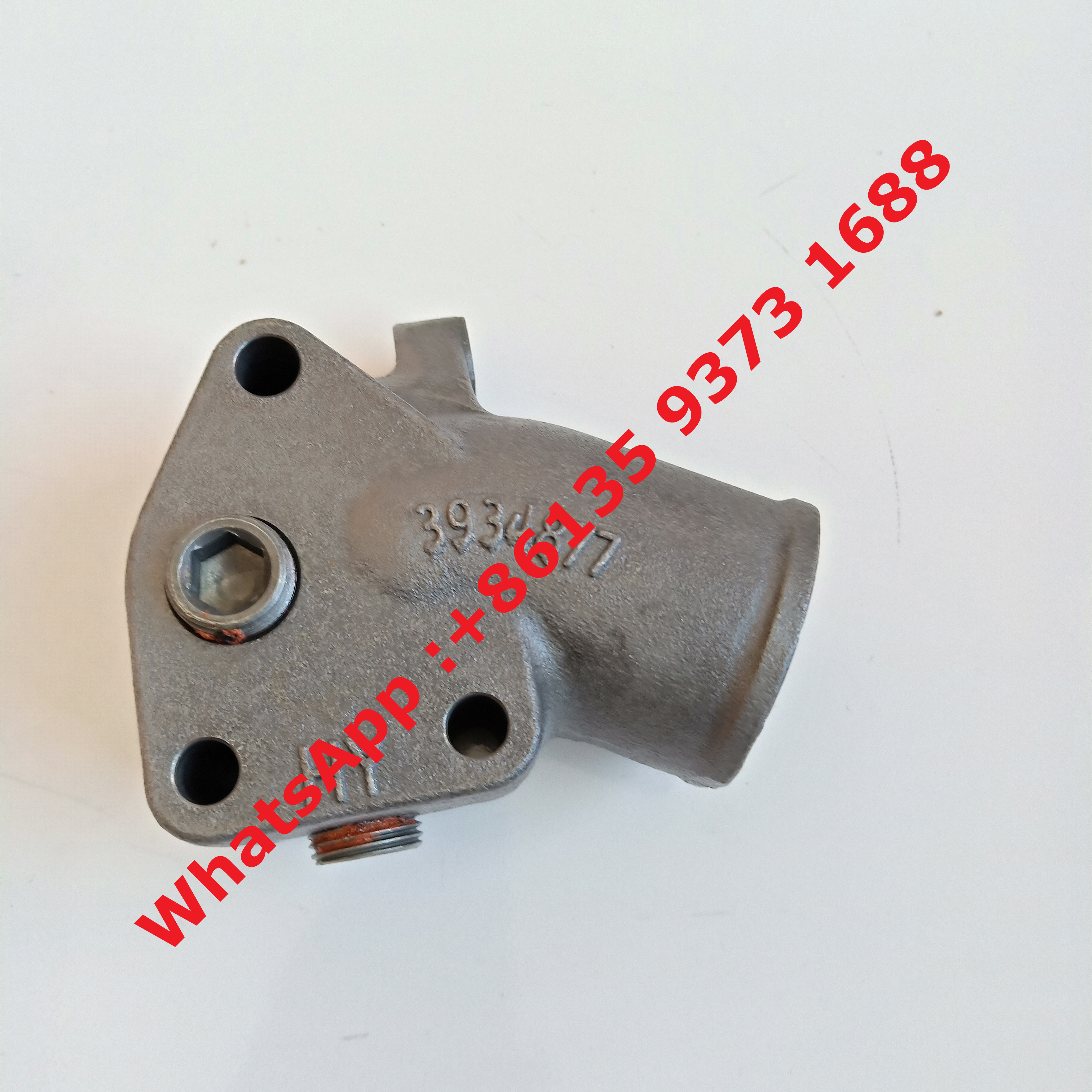Cummins 4BT 6BT Diesel Engine Parts Water Inlet Connecting Pipe 3934877 3903102 for Komatsu