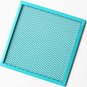Customized Powder Coating Expanded Aluminum Mesh Wear - Resisting Smooth Surface