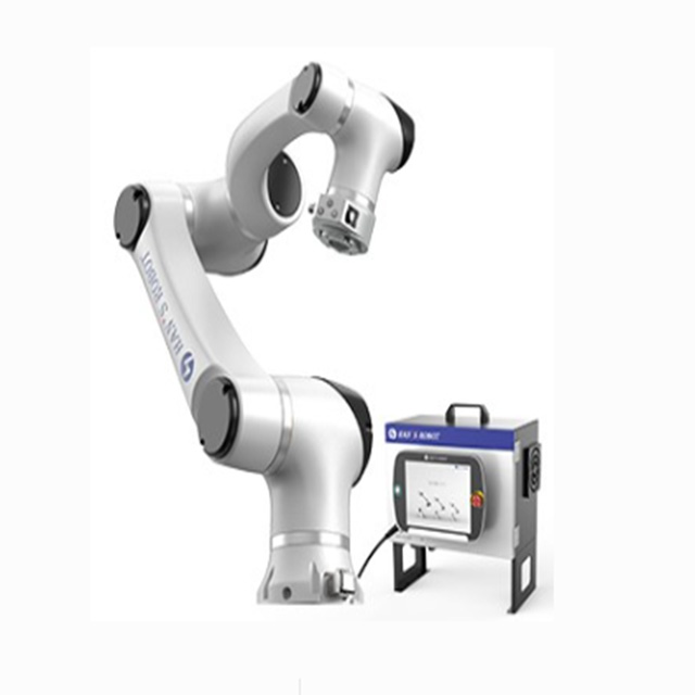 Hans collaborative robot Elfin 5 combined with laser welding robot arm machine with low price