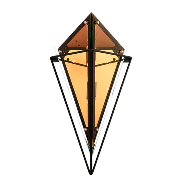 Modern minimalist wall lamp personality lamps aisle hotel glass bedroom wall