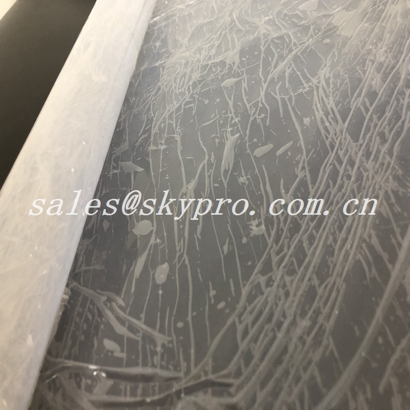 Medical Grade Transparent Silicon Rubber Sheet Roll 1~25mmX500~1400mm