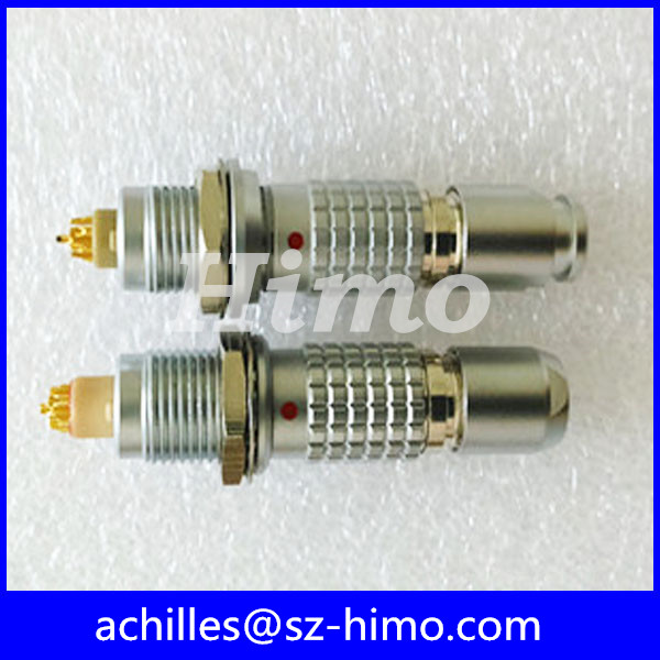 IP50 2pin push pull industrial circular connector