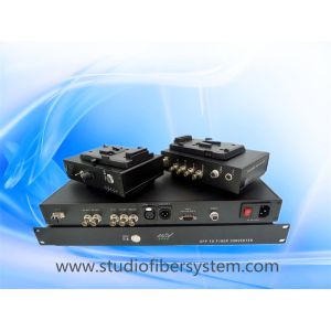 SDI(HDTV) tally CVBS intercom Ikegami OCP to fiber converter