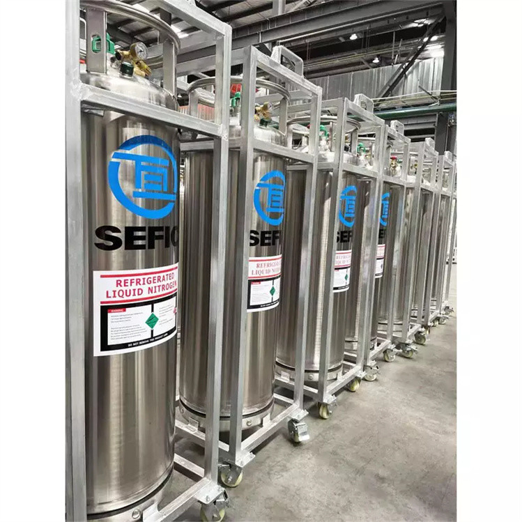 Medical Cryogenic Dewar Liquid Oxygen Cylinders 175L