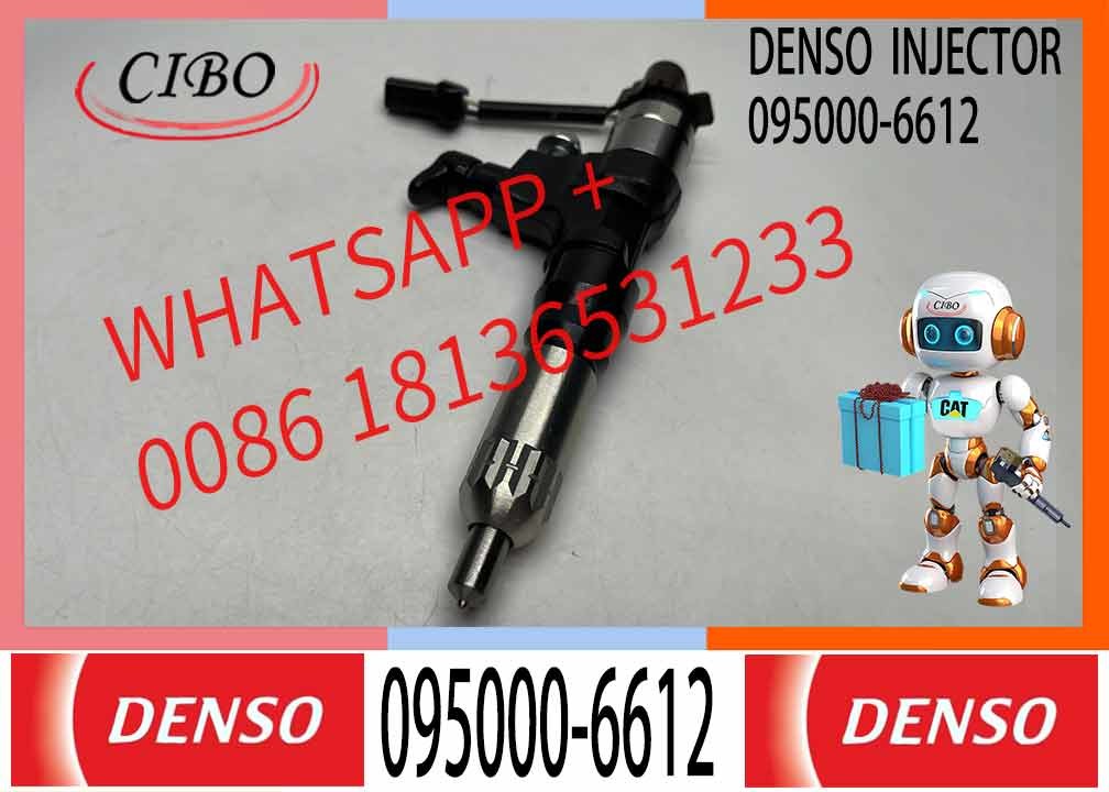 New Denso Common Rail Fuel Injector 095000-6613 0950006613 OE 23670-E0020 095000-6612 for Hino J05E diesel engine