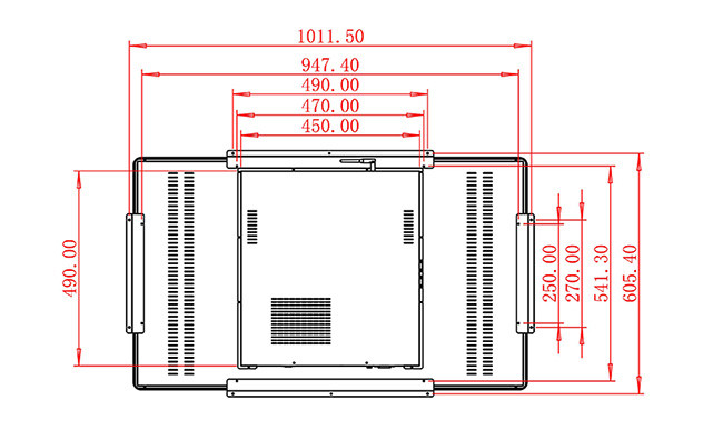 43-Inch Android Large-Scale Control System for Immersive Retail Displays, Public Information Boards, Security Terminals, and Medical Equipment
