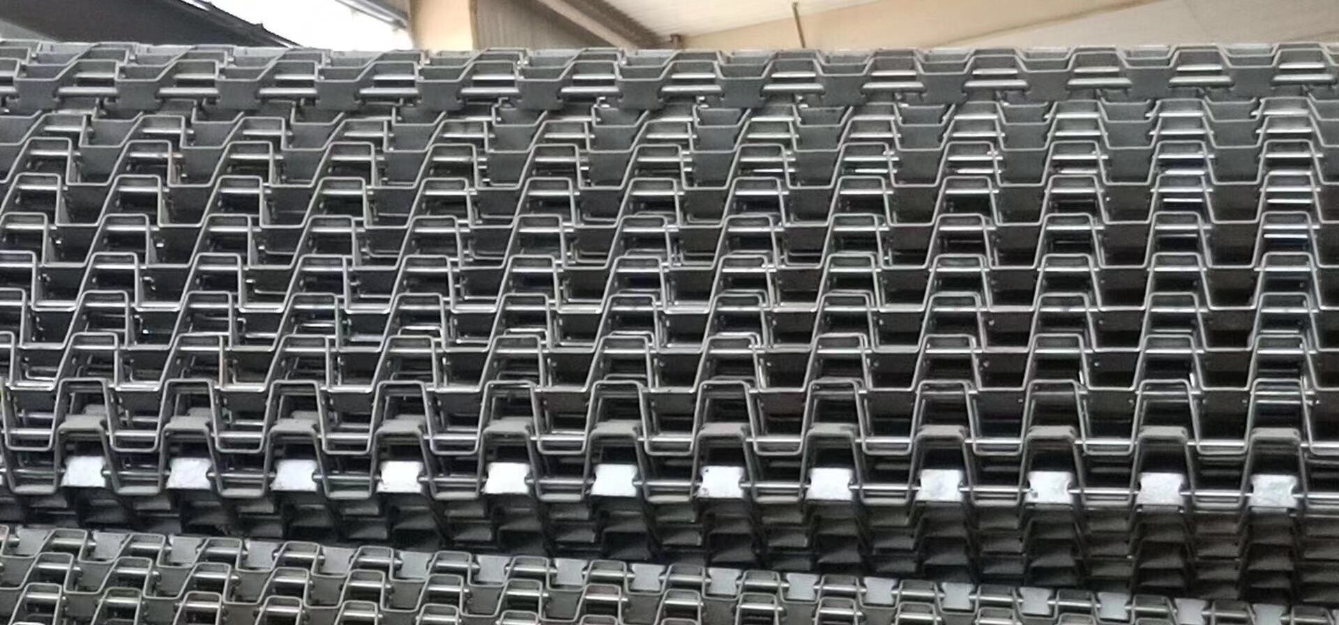 High Strength Stainless Steel Honeycomb Belt , Conveyor Belt Wire Mesh Food Grade
