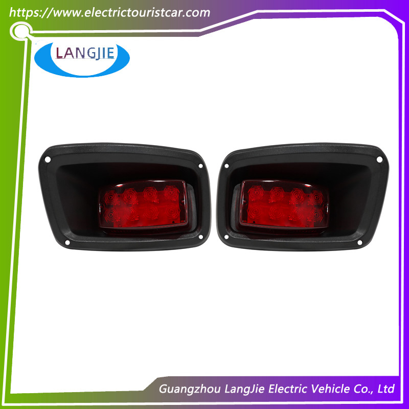 Golf Cart Kart 12V DC LED Front Head Lights Brake Rear Tail Lights Kit For EZGO TXT