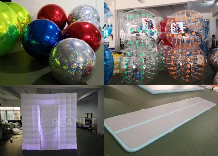 3m Inflatable Human Size Snow Globe For Promotion Fire Retardant