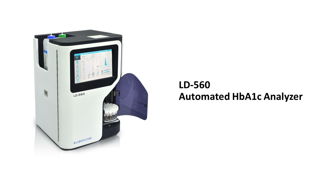 Automatic Sample Type Recognition And Barcode Scanning HbA1c Analyzer