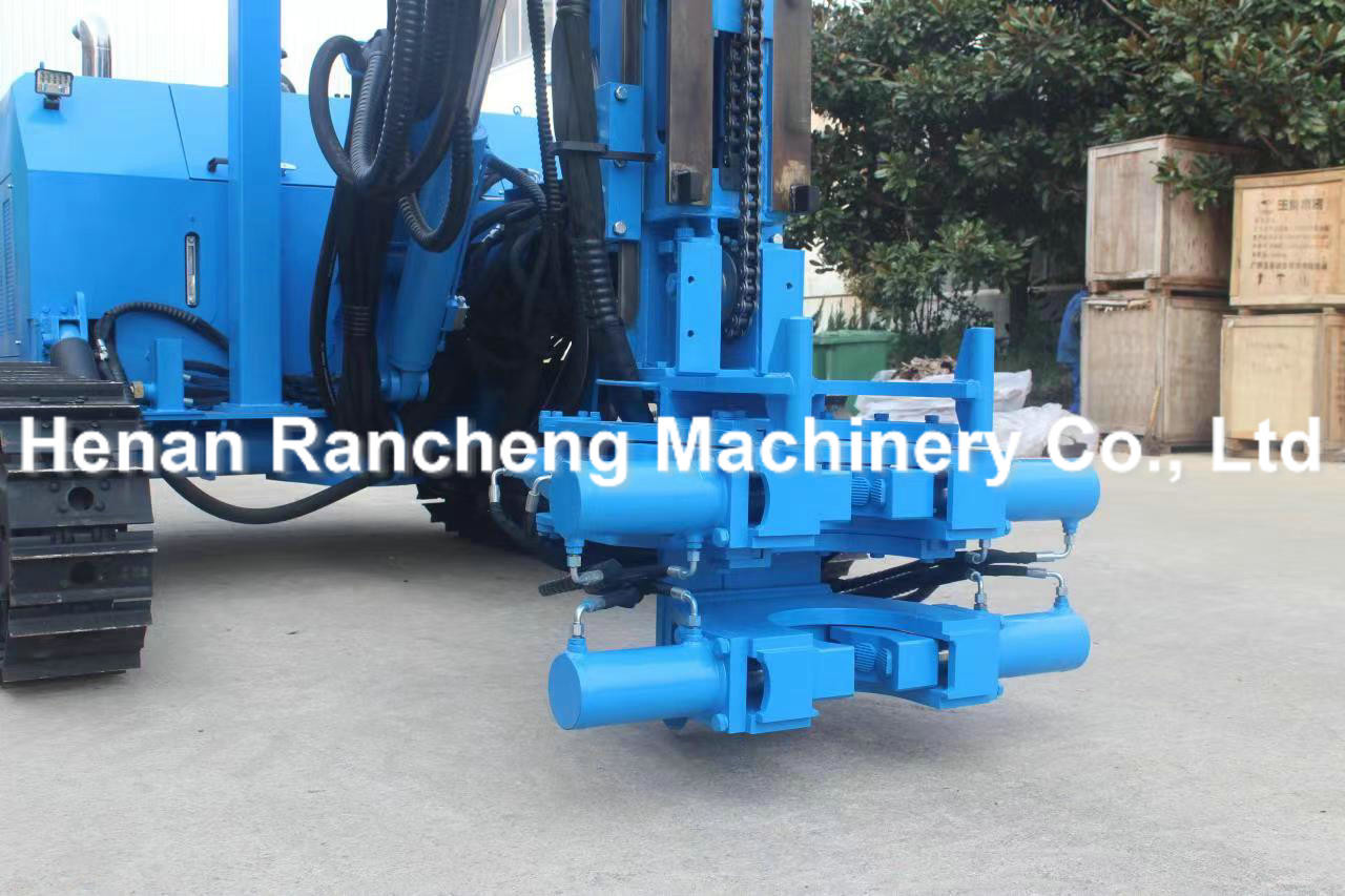 60-80m High Air Pressure DTH Drilling Rig With A Low Energy Consumption