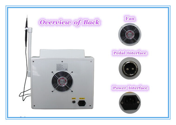 Painless safety high frequency 30MHZ spider vein removal and varicose vein treatment