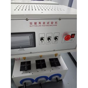 Advanced Programmable Controllers Triaxial Key And Button Life Testing Machine