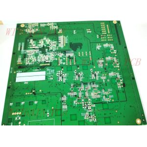 10Mil BGA 1.6MM Immersion Gold 6 Layer HDI PCB Board