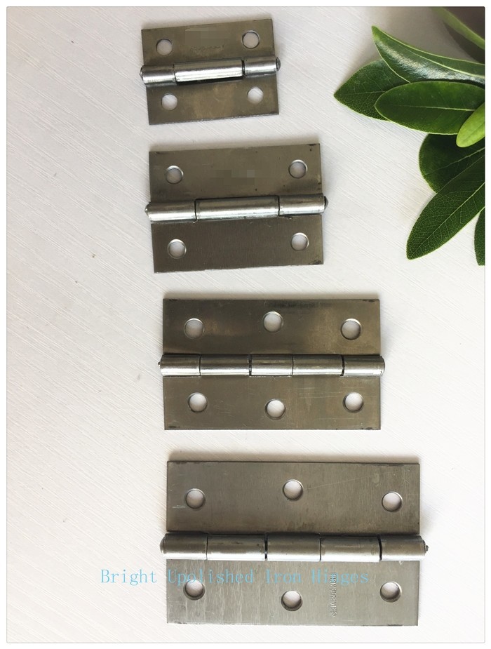 Bright Iron Color Small Metal Door Hinges For Wooden Door And Window Hinge