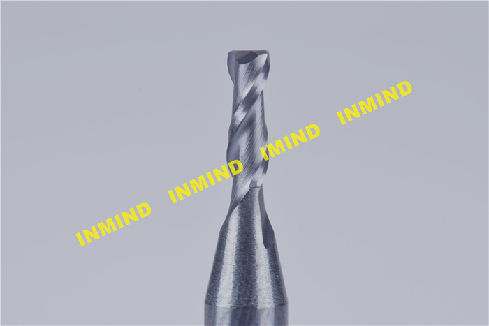 2 mm Diameter 4 mm Shank Corner Rounding Cutters With SiN / AlTiN Coating
