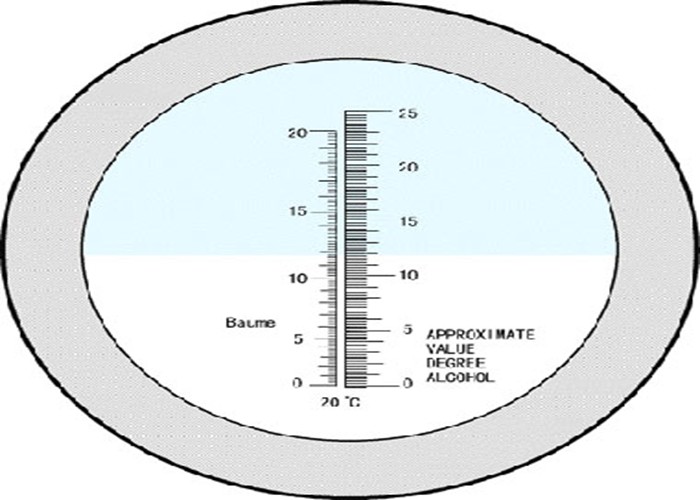 Ethyl Alcohol Refractometer Bult In Automatic Temperature Compensation System