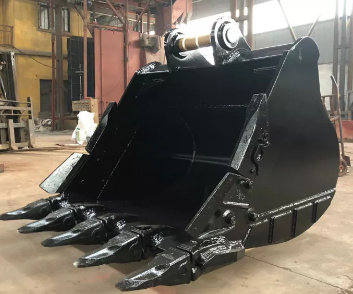 Hardox450 High Strength Alloy Excavator Rock Bucket For PC