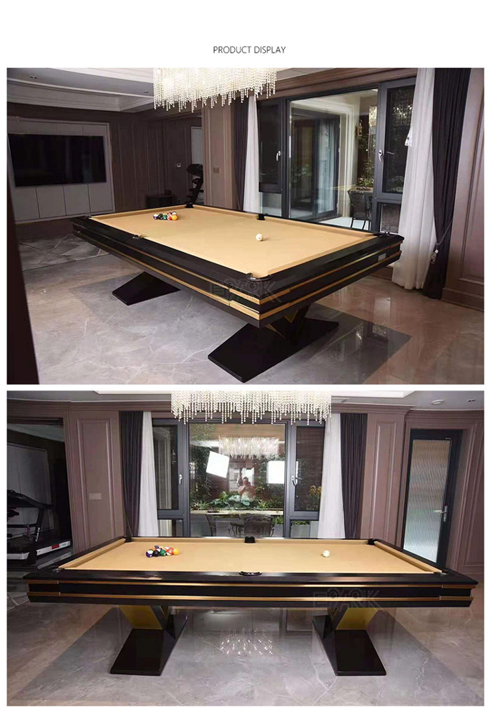 customized Color Amusement Game Machines 9FT 2 In 1 Billiards Tennis Table
