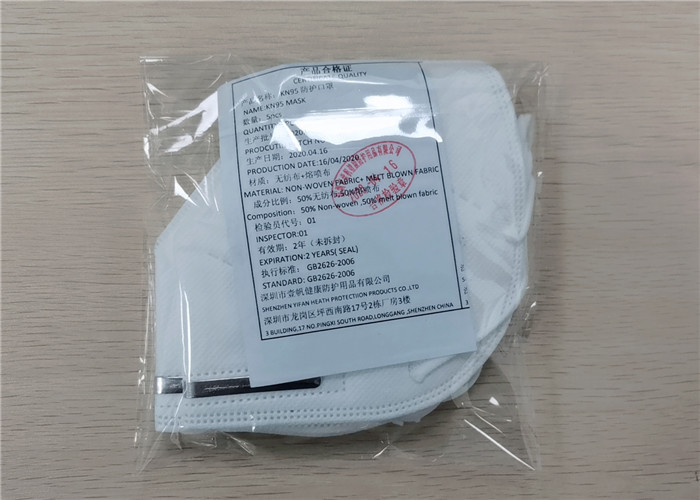 Kn95 Face Mask Disposable Anti-dust Non Valve Mask in Stock