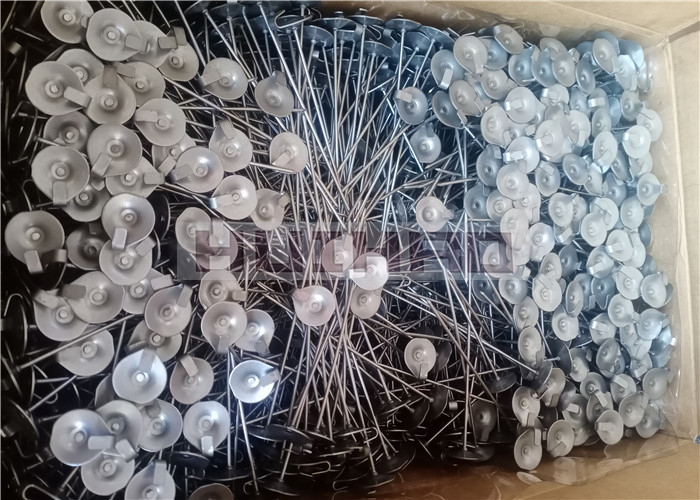 14 Ga 304 Ss Round Head Lacing Anchors With Strong Big Head On Nail And Thick Plate For Head