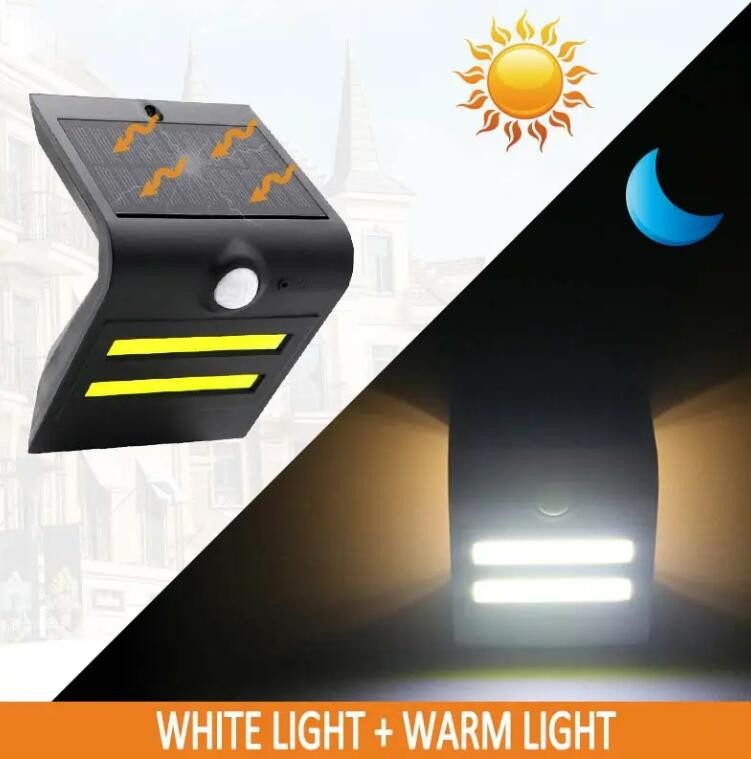 Solar Powered Waterproof Outdoor Solar Garden Lamp Wholesale Led Solar Wall Light